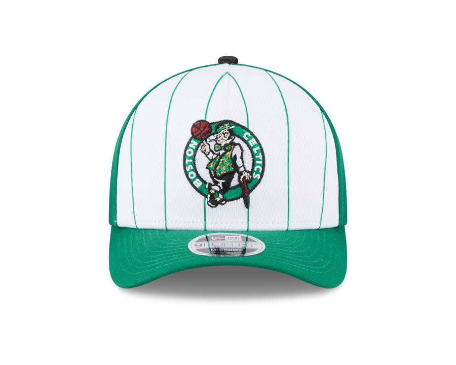 Boston Celtics 9FORTY M-Crown A-Frame NBA Tip Off White/Green Cap
