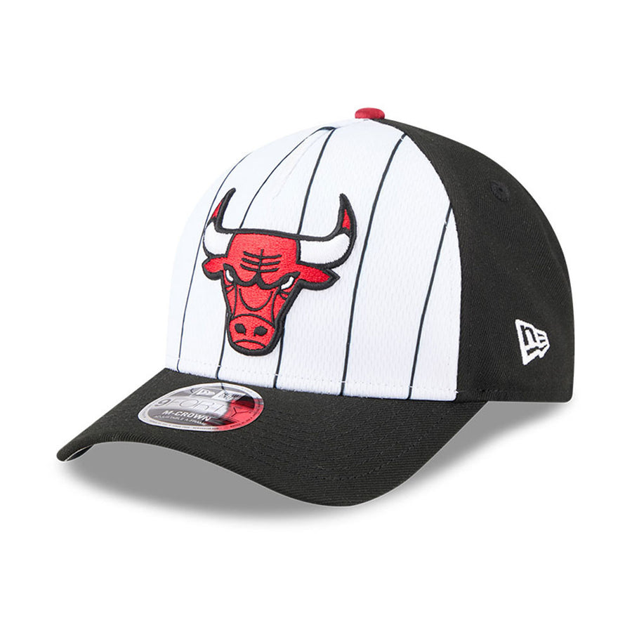 Chicago Bulls 9FORTY M-Crown A-Frame NBA Tip Off White/Black Cap