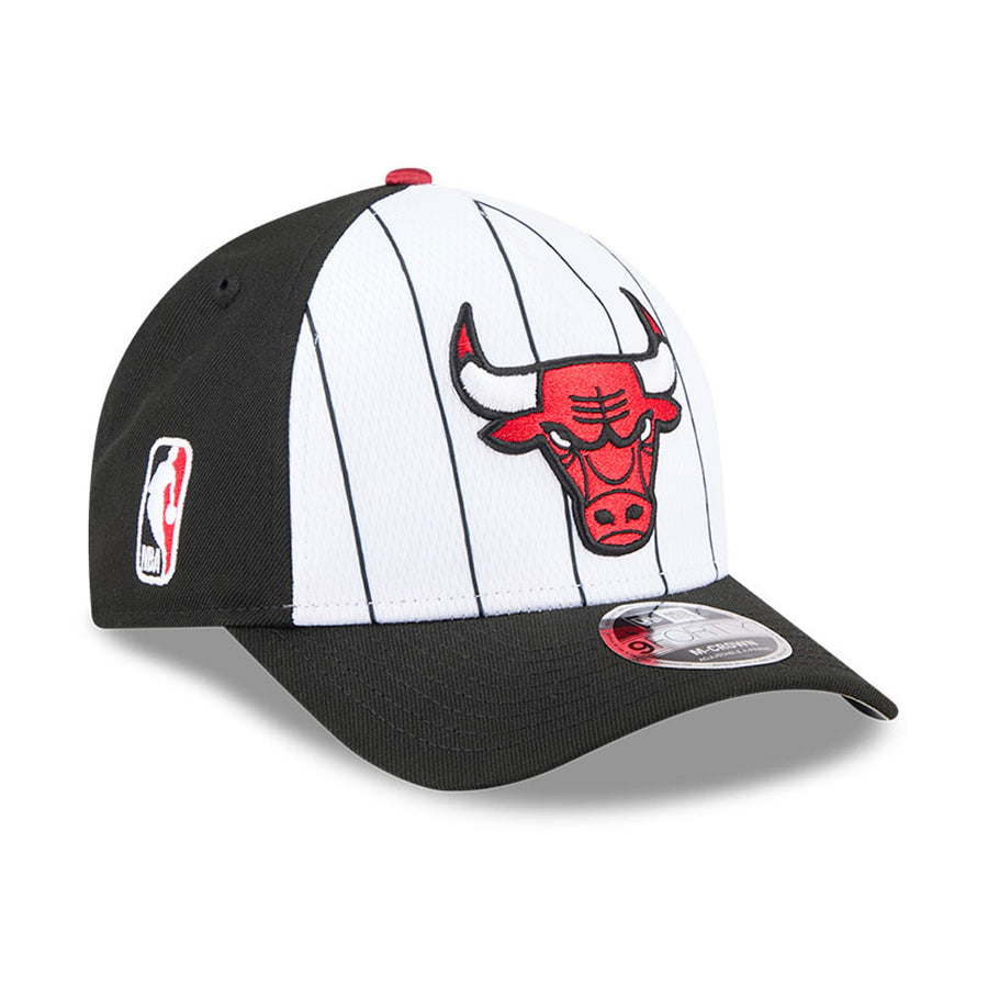 Chicago Bulls 9FORTY M-Crown A-Frame NBA Tip Off White/Black Cap