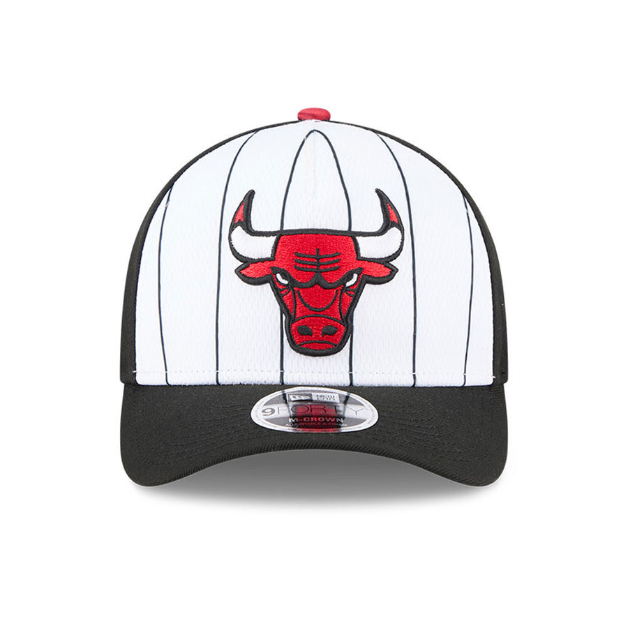 Chicago Bulls 9FORTY M-Crown A-Frame NBA Tip Off White/Black Cap