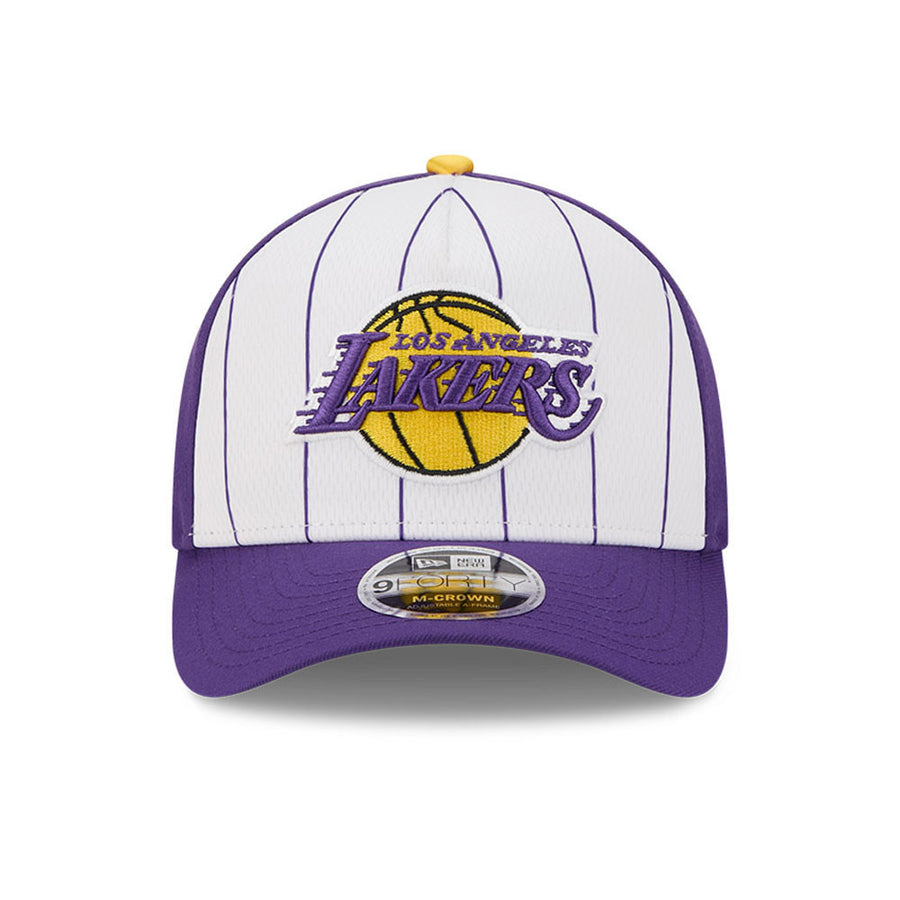 Los Angeles Lakers 9FORTY M-Crown A-Frame NBA Tip Off White/Purple Cap
