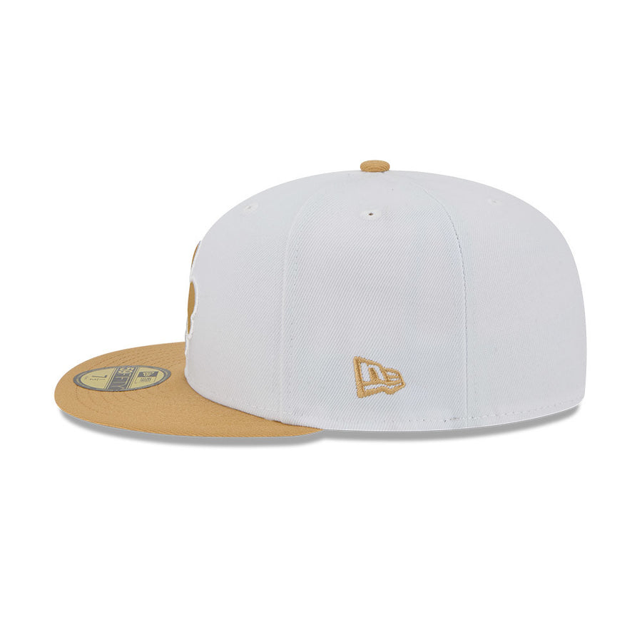 Boston Celtics 59FIFTY NBA City Edition White/Gold Cap