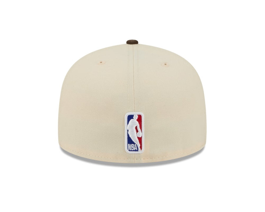 Golden State Warriors 59FIFTY NBA City Edition Stone/Brown Cap