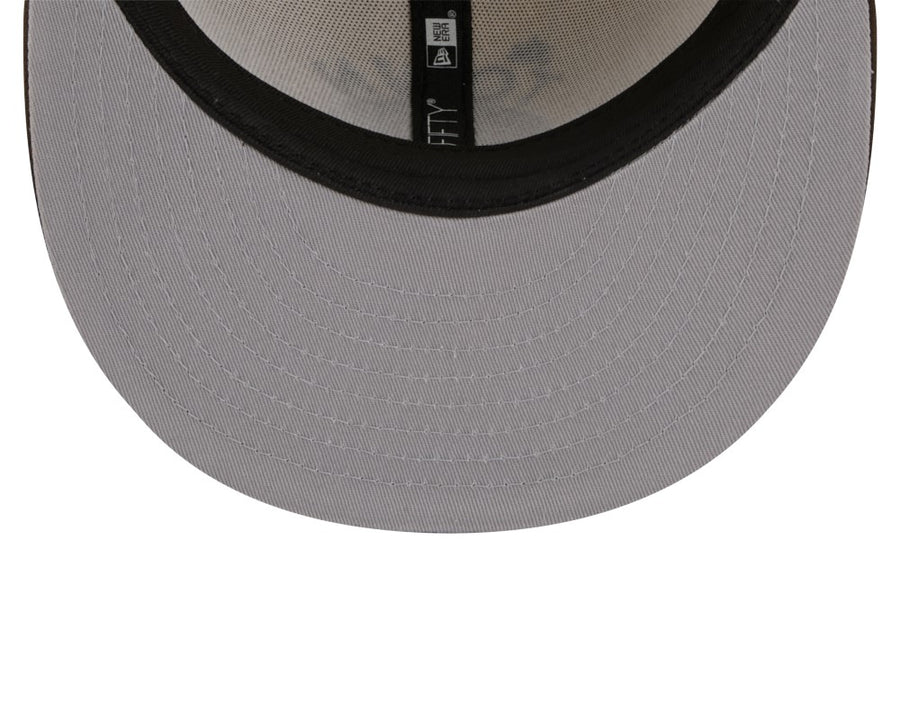 Golden State Warriors 59FIFTY NBA City Edition Stone/Brown Cap