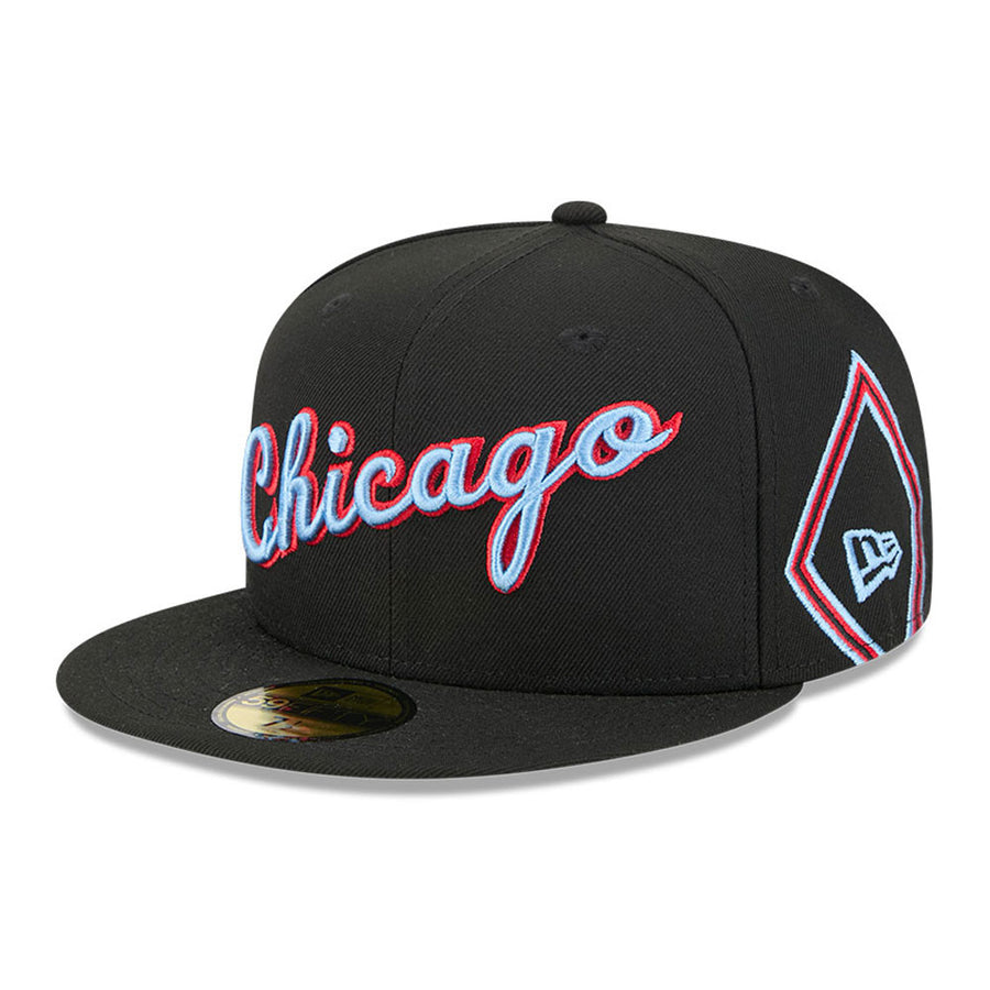 Chicago Bulls 59FIFTY NBA City Edition Black Cap