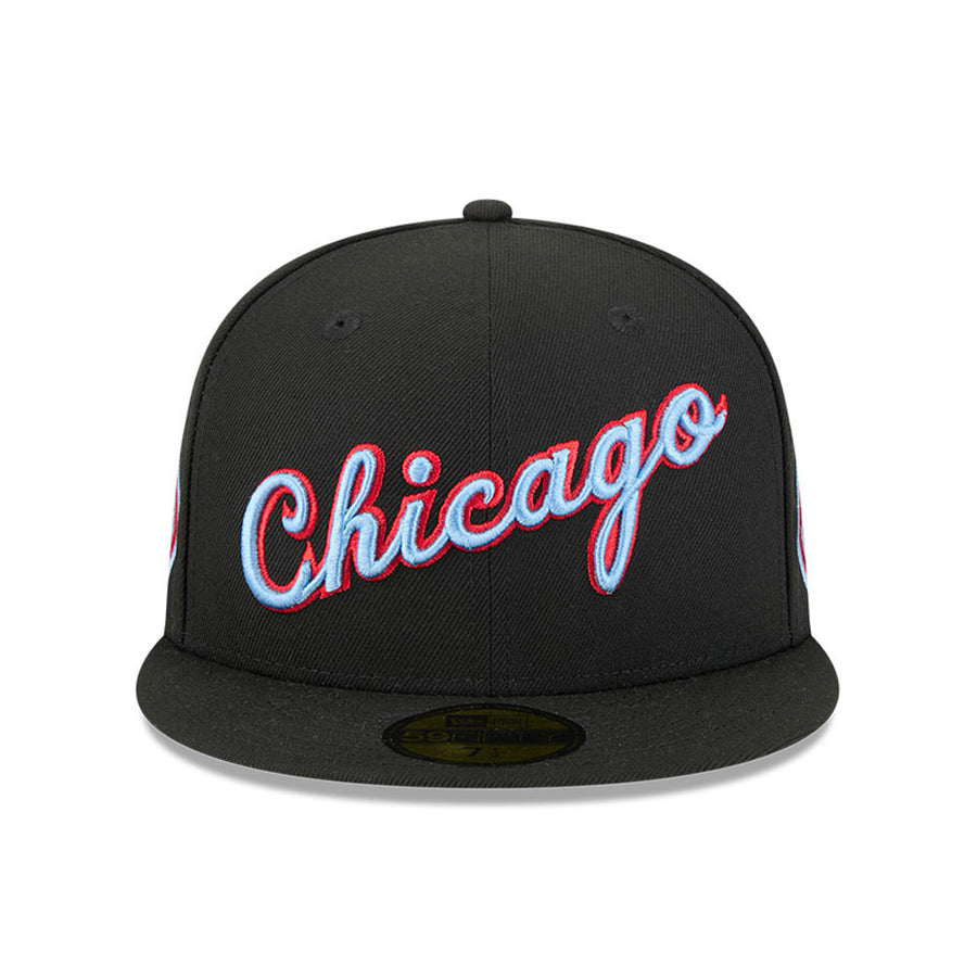Chicago Bulls 59FIFTY NBA City Edition Black Cap