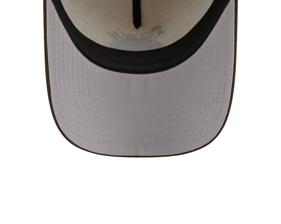Golden State Warriors Aframe NBA City Edition Stone/Brown Trucker Cap