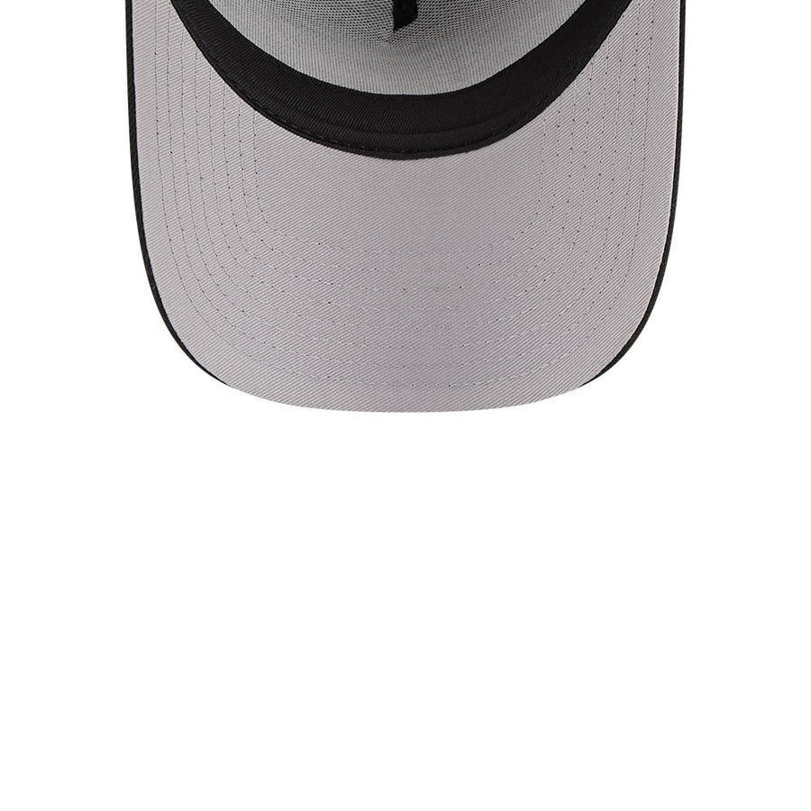 Chicago Bulls Aframe NBA City Edition Black Trucker Cap