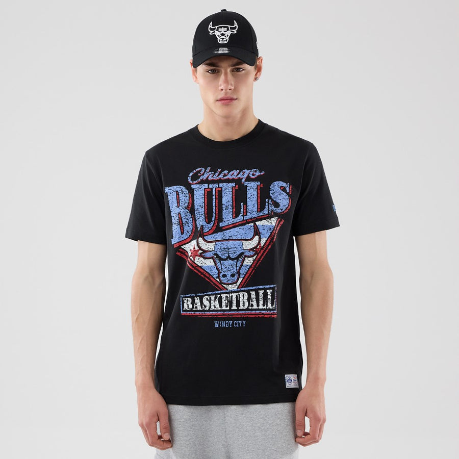Chicago Bulls NBA City Edition 2025 Black Tee