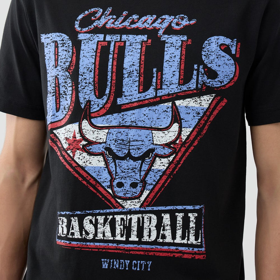 Chicago Bulls NBA City Edition 2025 Black Tee