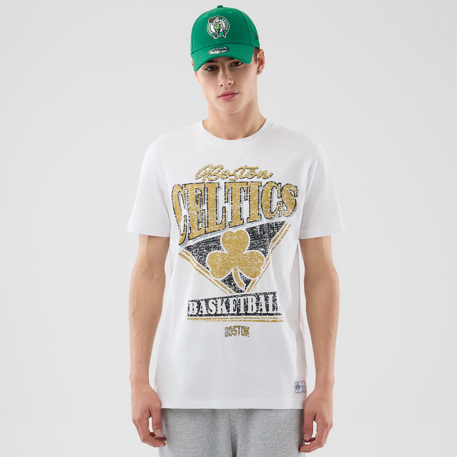 Boston Celtics NBA City Edition 2025 White Tee