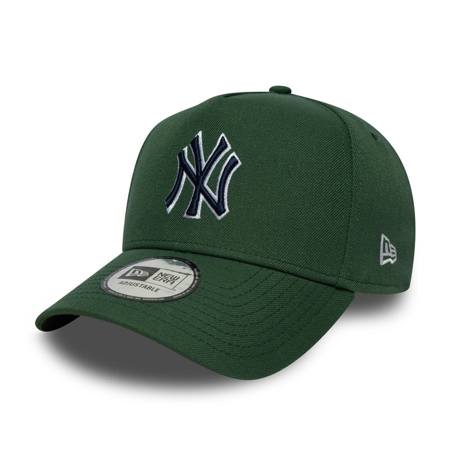New York Yankees Outline Script E-Frame Dark Green Cap – NewEra