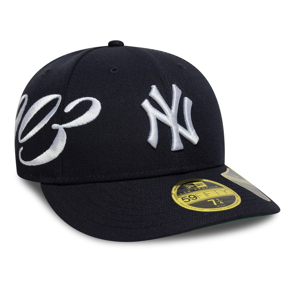 Est Script New York Yankees Low Profile 59FIFTY Est Script Navy Cap – NewEra