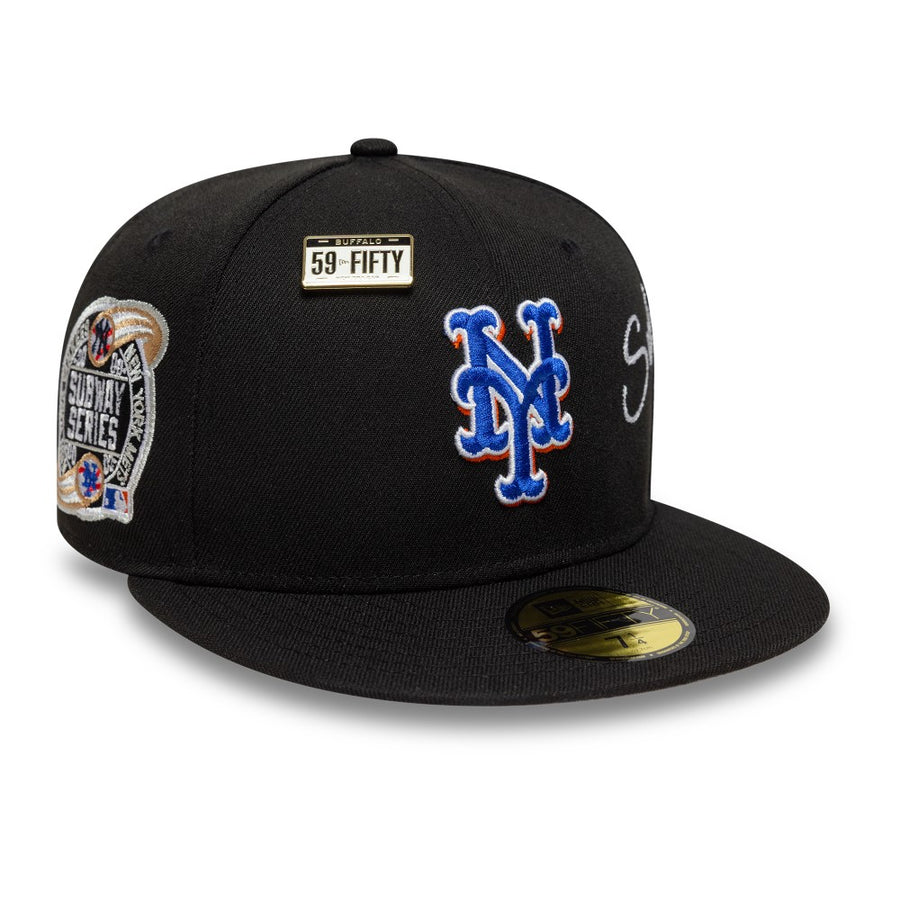 かずと Myfitteds New Era 59Fifty 7 3/4 New York Mets 59FIFTY Subway Series Black Cap – NewEra