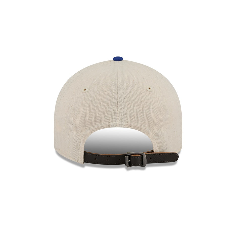 Golden State Warriors 9FIFTY Retro Crown Americana Herringbone Stone Cap