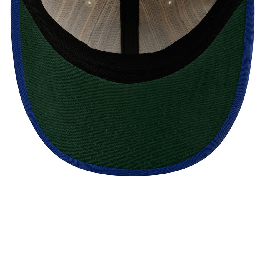Golden State Warriors 9FIFTY Retro Crown Americana Herringbone Stone Cap