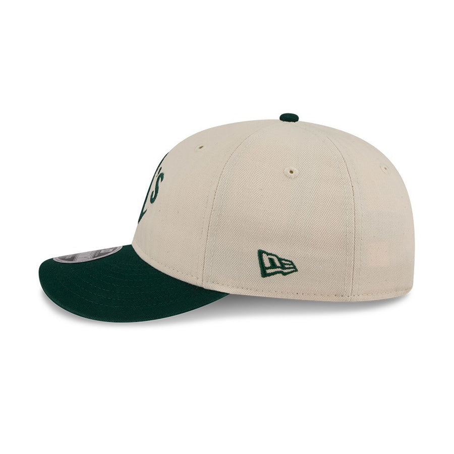 Oakland Athletics 9FIFTY Retro Crown Americana Herringbone Stone Cap
