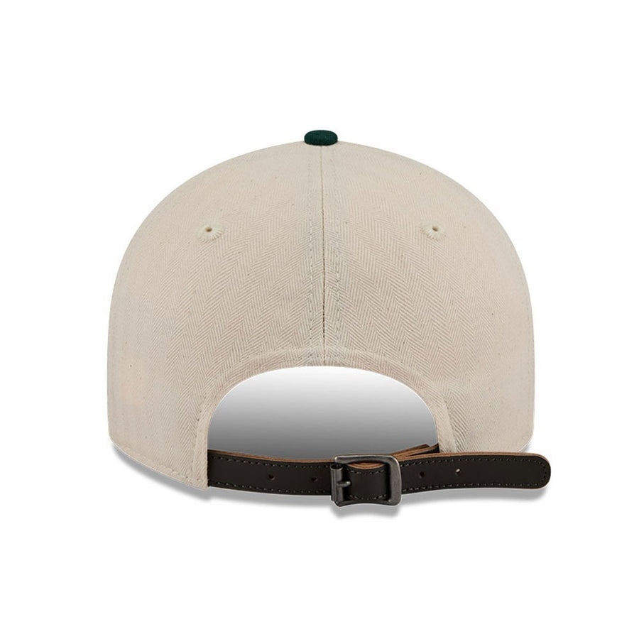 Oakland Athletics 9FIFTY Retro Crown Americana Herringbone Stone Cap
