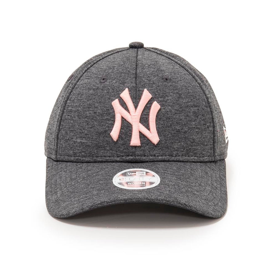 New York Yankees 9FORTY Womens Tech Jersey Grey/Pink Cap