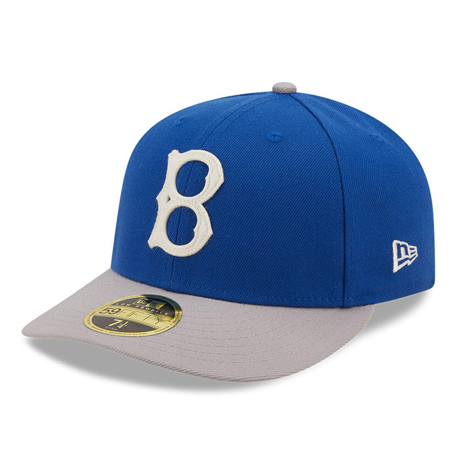 Brooklyn Dodgers Low Profile 59FIFTY Cooperstown Royal Cap