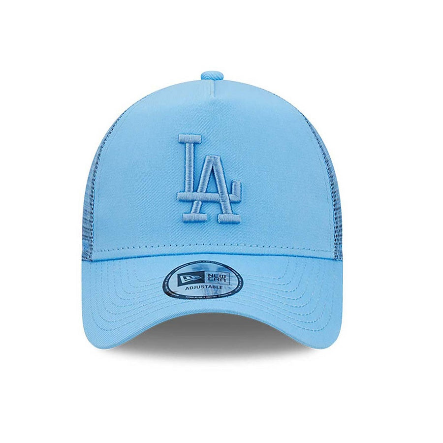 Los Angeles Dodgers Trucker Tonal Mesh Blue Cap