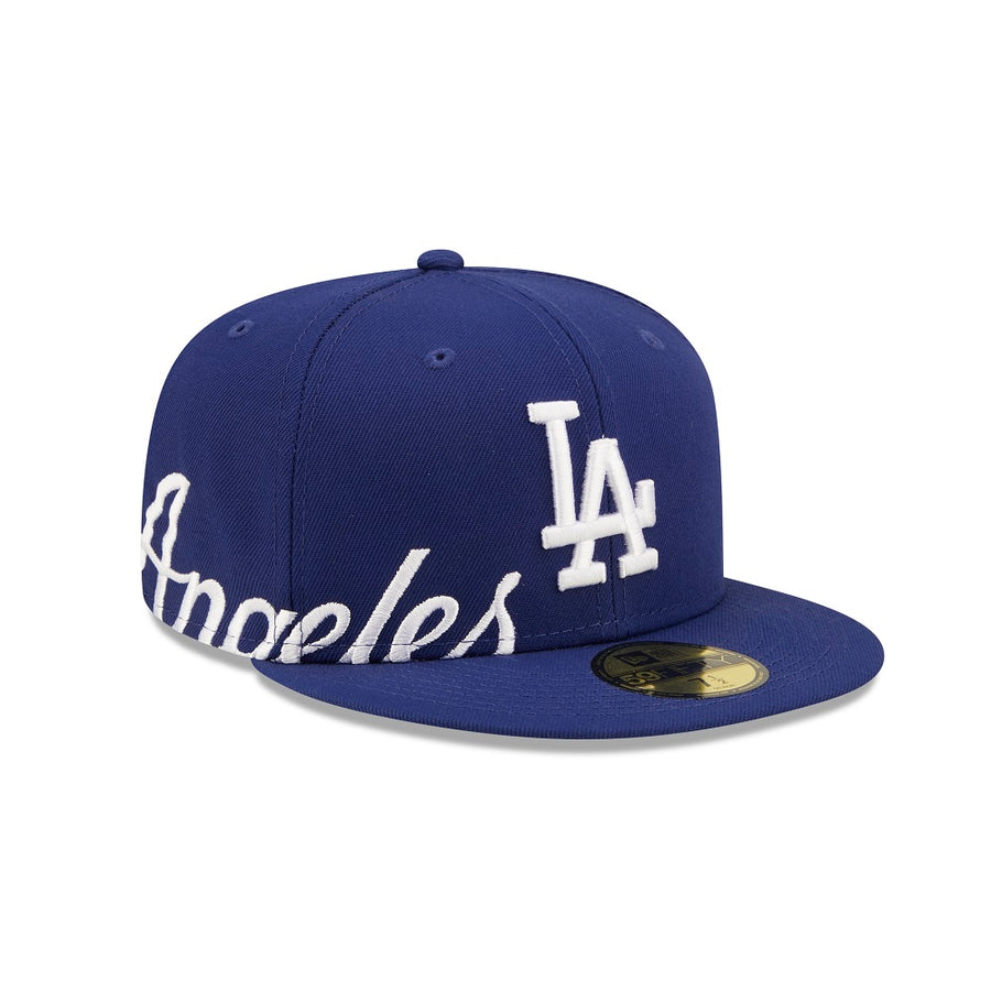 Los Angeles Dodgers 59FIFTY Side Split Royal Cap