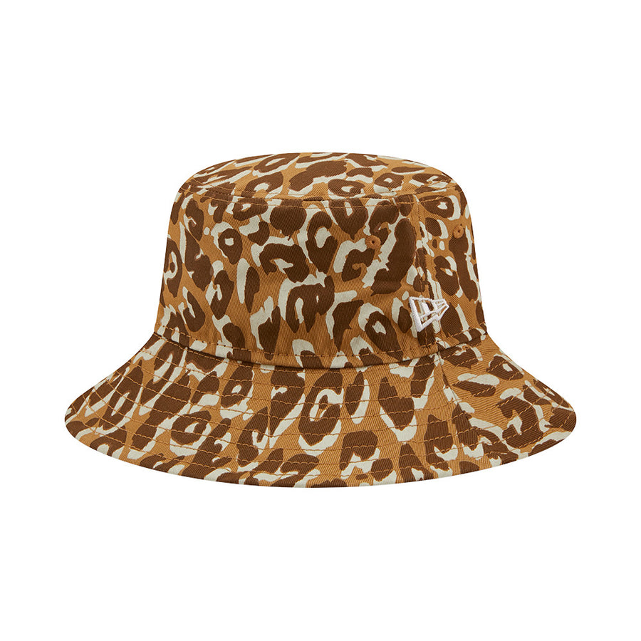 New Era Bucket Womens All Over Print Wheat Hat