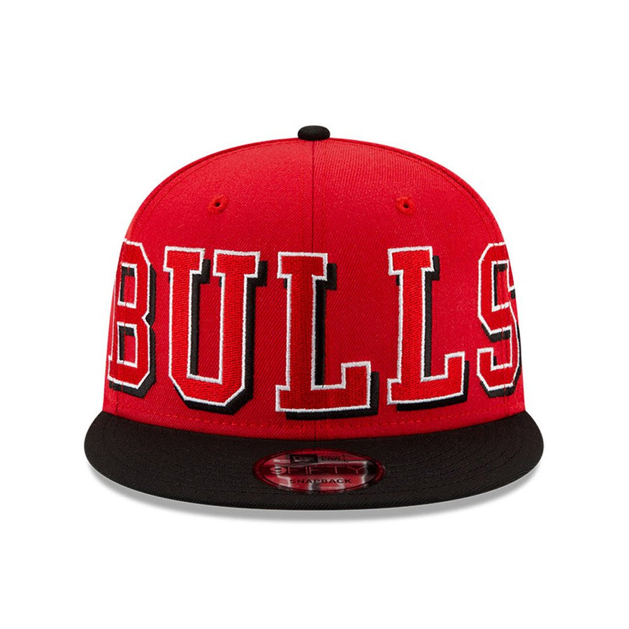 Chicago Bulls 9Fifty Bold Wordmark Black/Red Cap