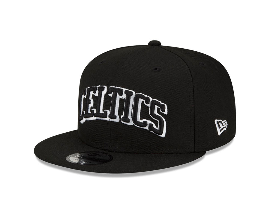 Boston Celtics 9FIFTY NBA21 City Black/White Cap