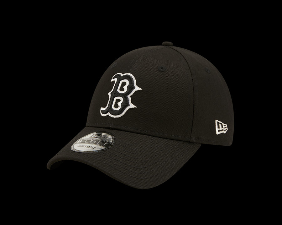 Boston Red Sox 9FORTY Metallic Pop Black Cap