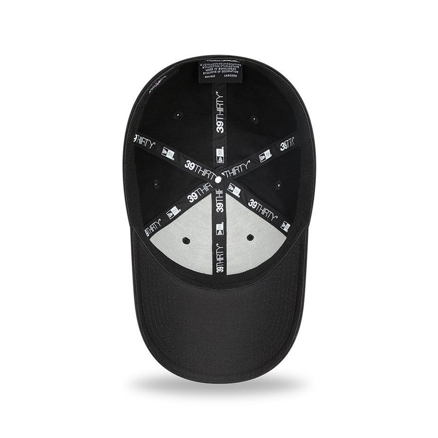 Detroit Tigers 39THIRTY Colour Essential Black Cap