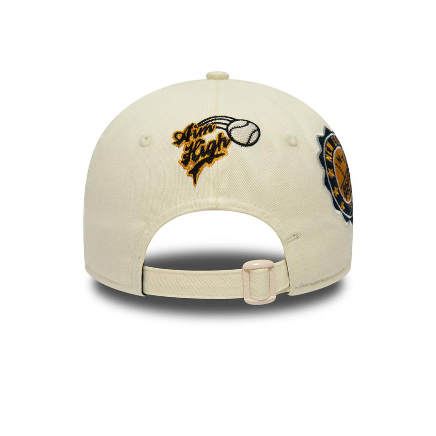 New Era 9TWENTY All Over Patch White Cap