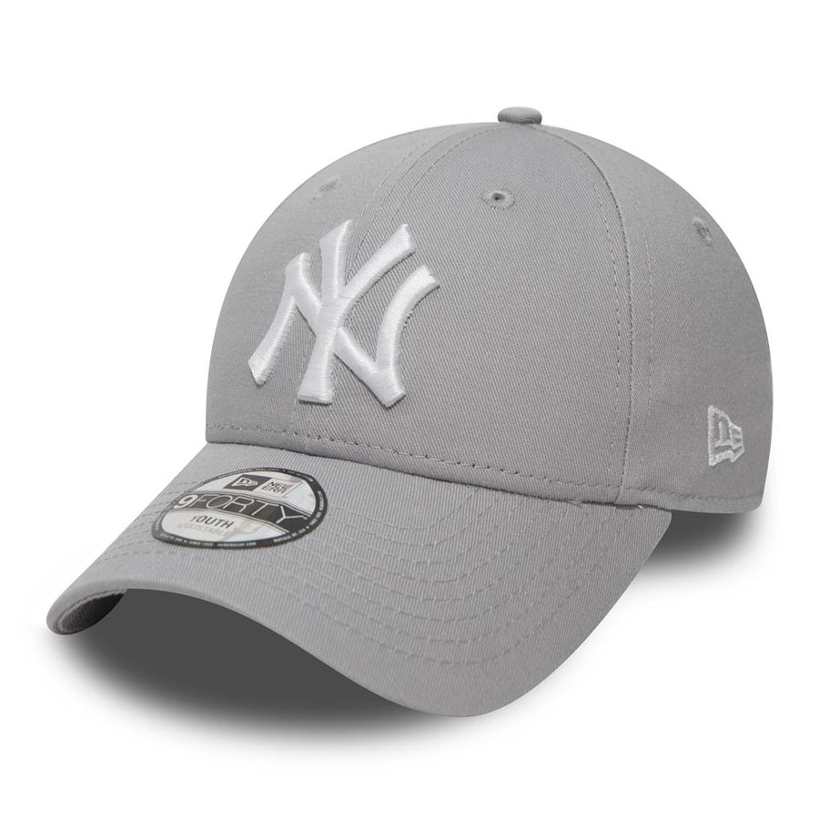 New York Yankees MLB Kids League Basic Grey/White Cap
