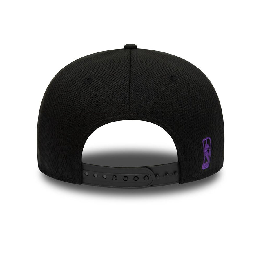 Los Angeles Lakers 9FIFTY Print Infill Black Cap