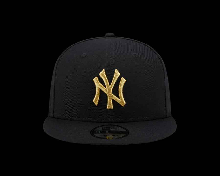 New York Yankees 9FIFTY Metallic Logo Navy Cap – NewEra