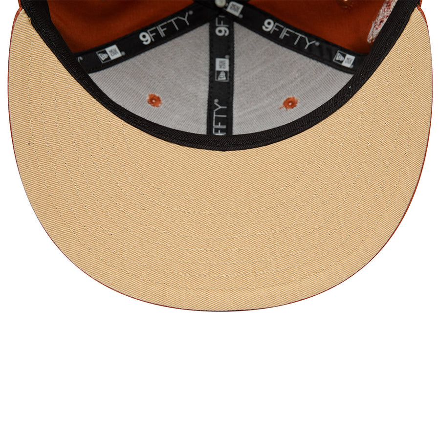 Detroit Tigers 9FIFTY Side Patch Brown Cap