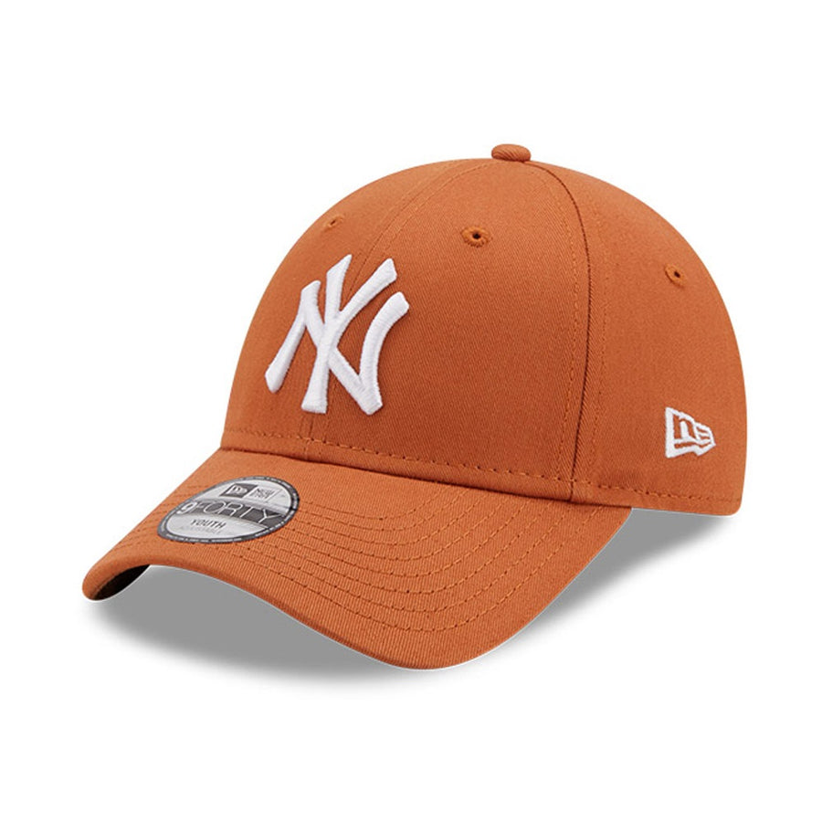 New York Yankees 9FORTY Kids League Essential Toffee Cap