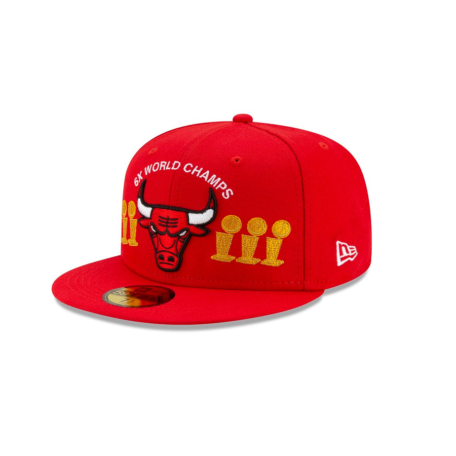 Chicago Bulls 59Fifty Champions Black Cap