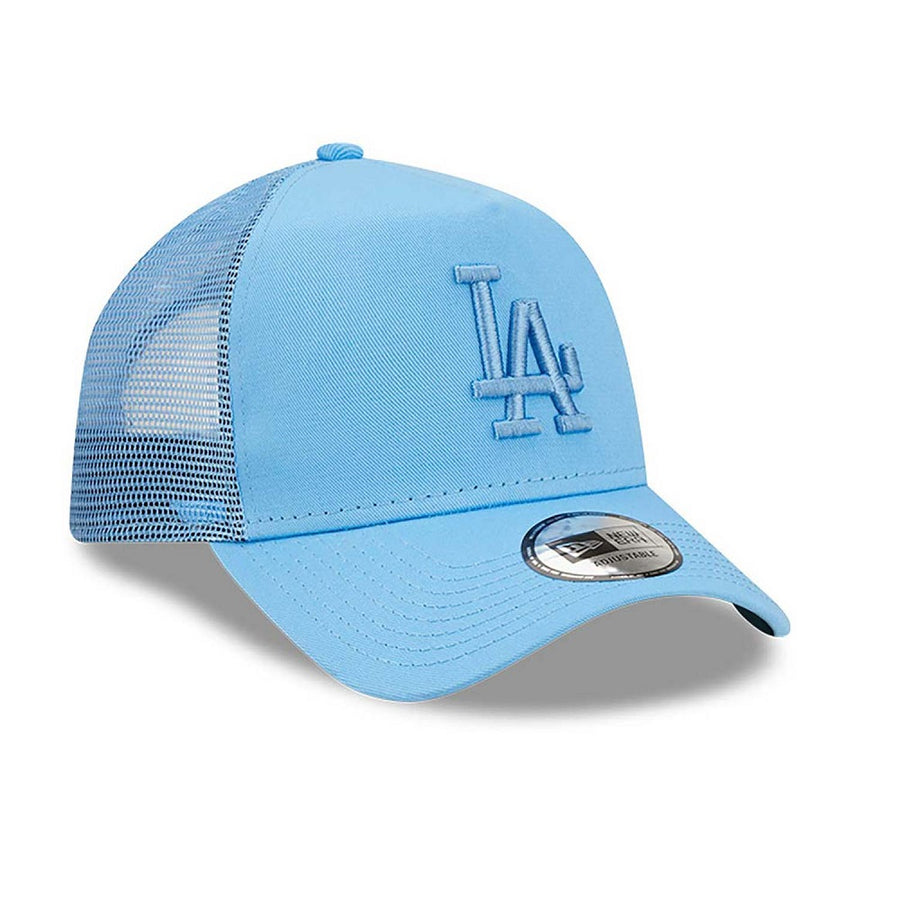 Los Angeles Dodgers Trucker Tonal Mesh Blue Cap