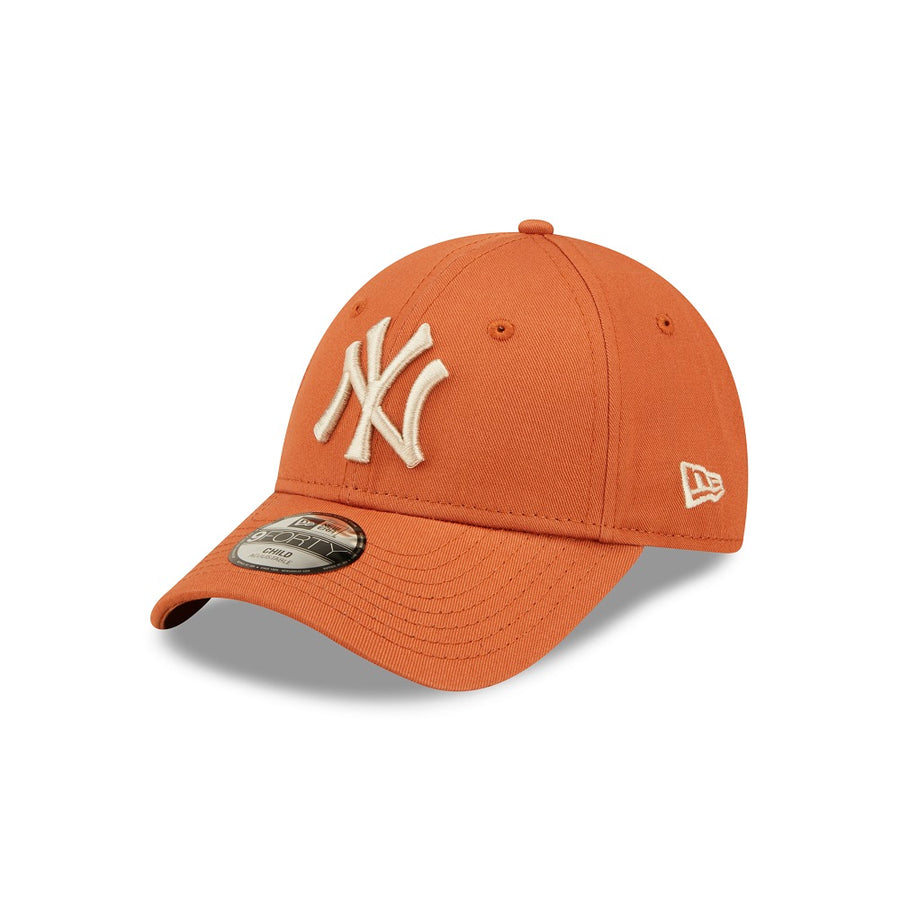 New York Yankees 9FORTY Kids League Essential Brown Cap