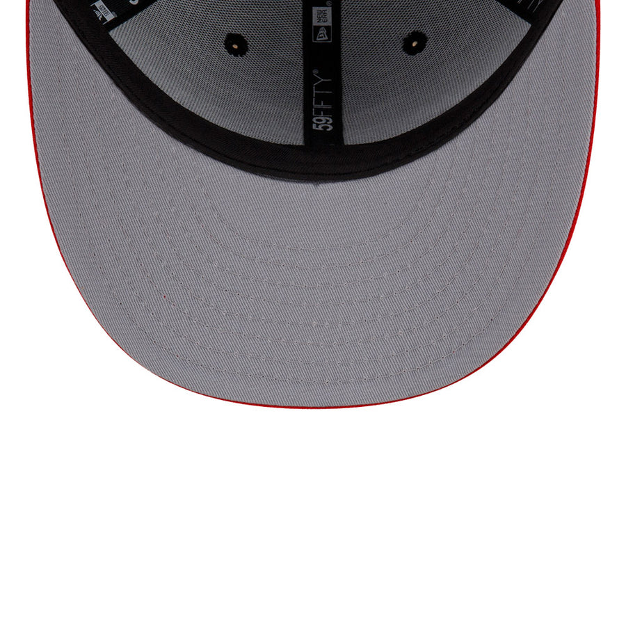 Chicago Bulls 59FIFTY Low Profile NBA X Staple Black Cap