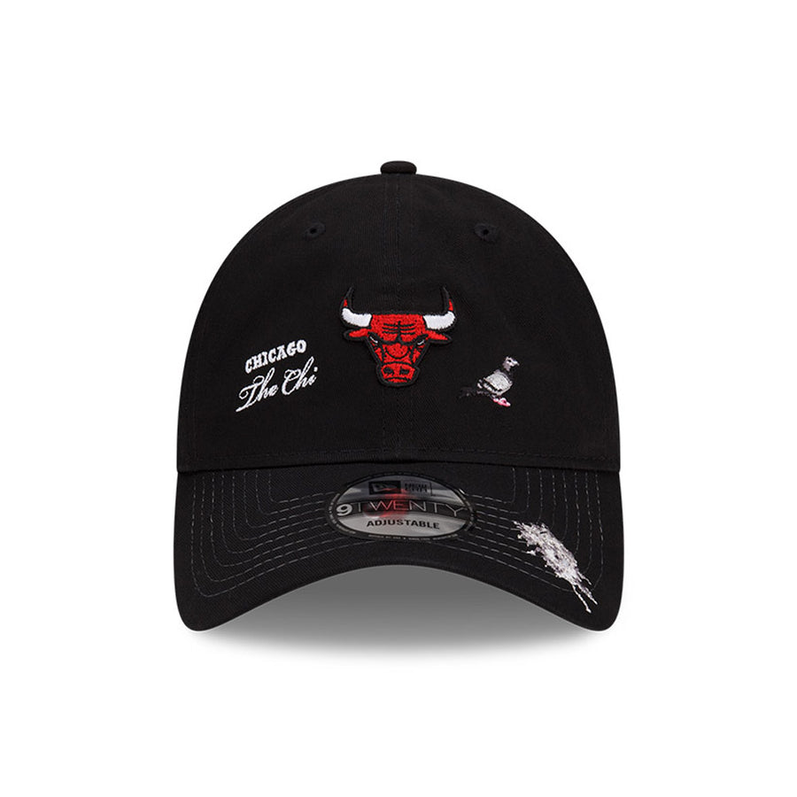 Chicago Bulls 9TWENTY NBA X Staple Black Cap