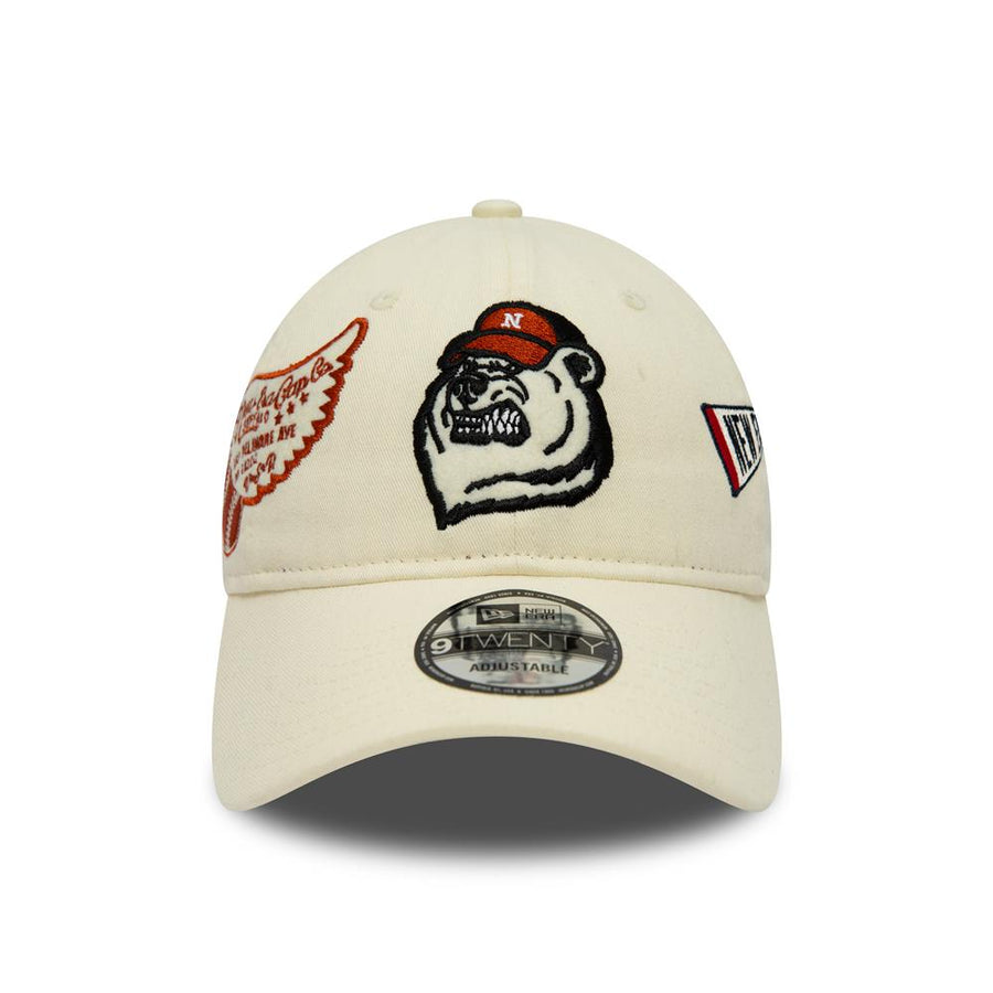 New Era 9TWENTY All Over Patch White Cap