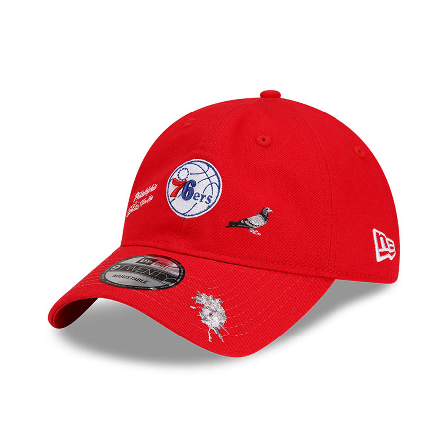 Philadelphia 76Ers 9TWENTY NBA X Staple Scarlet Cap