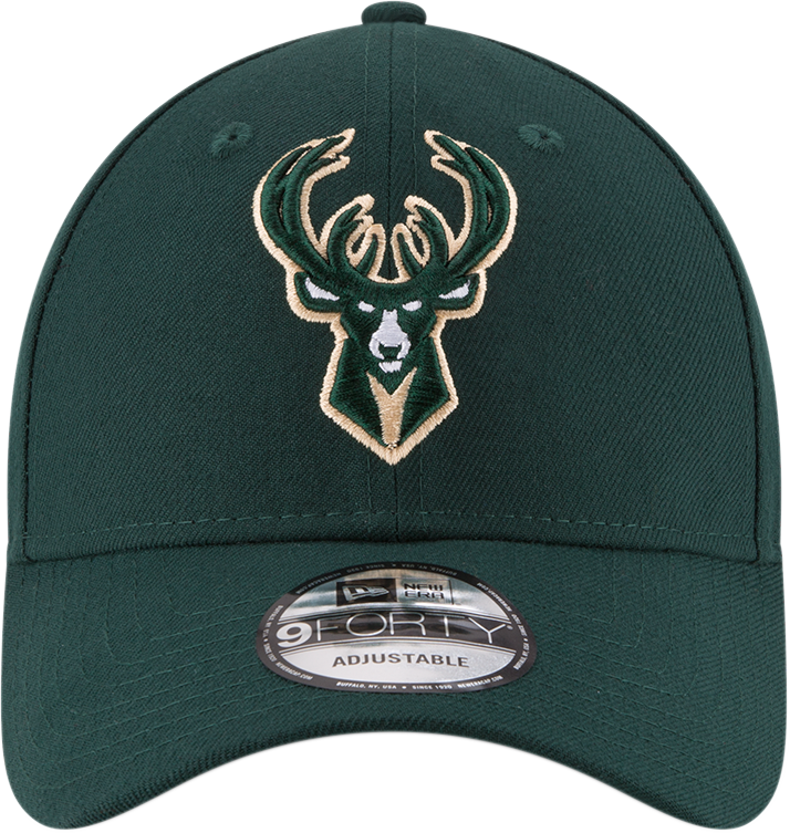 Milwaukee Bucks 9Forty NBA The League Green/White Cap