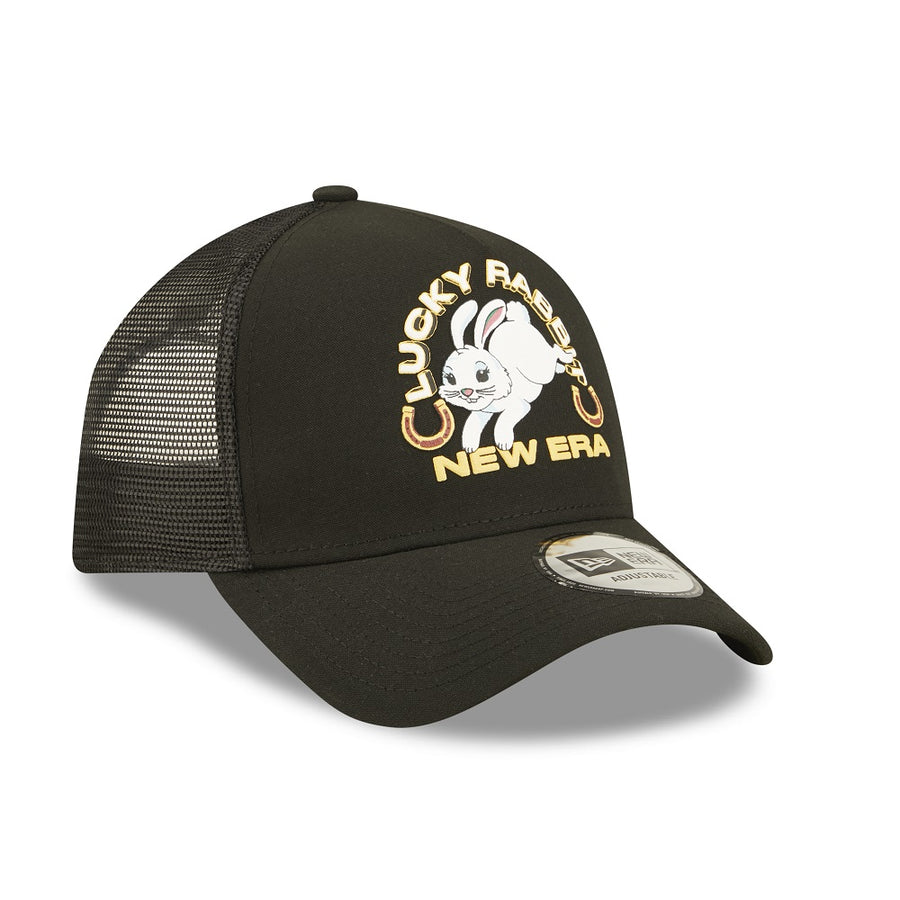 New Era Trucker Sign Black Cap
