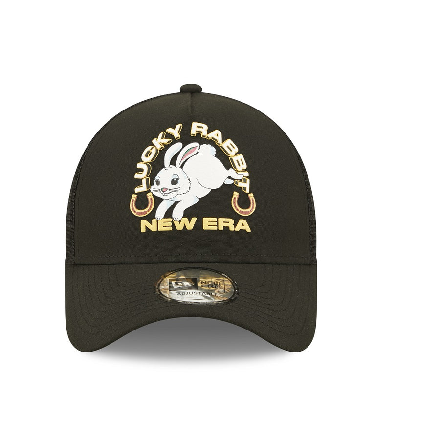 New Era Trucker Sign Black Cap