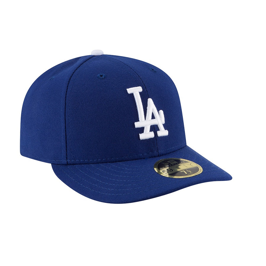 Los Angeles Dodgers Low Profile 59Fifty MLB Authentic Collection Perf Royal Cap