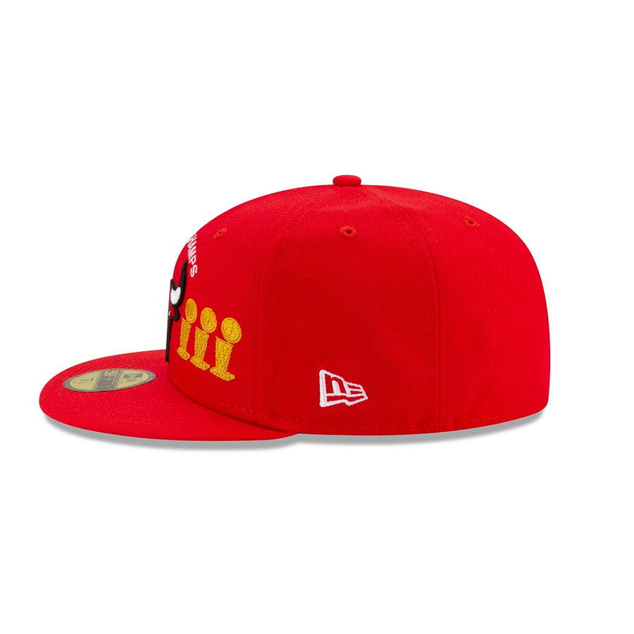 Chicago Bulls 59Fifty Champions Black Cap