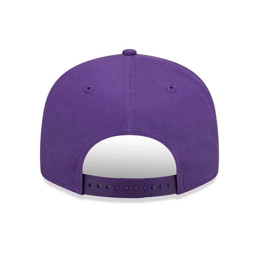 Los Angeles Lakers 9FIFTY Flower Wordmark Purple Cap